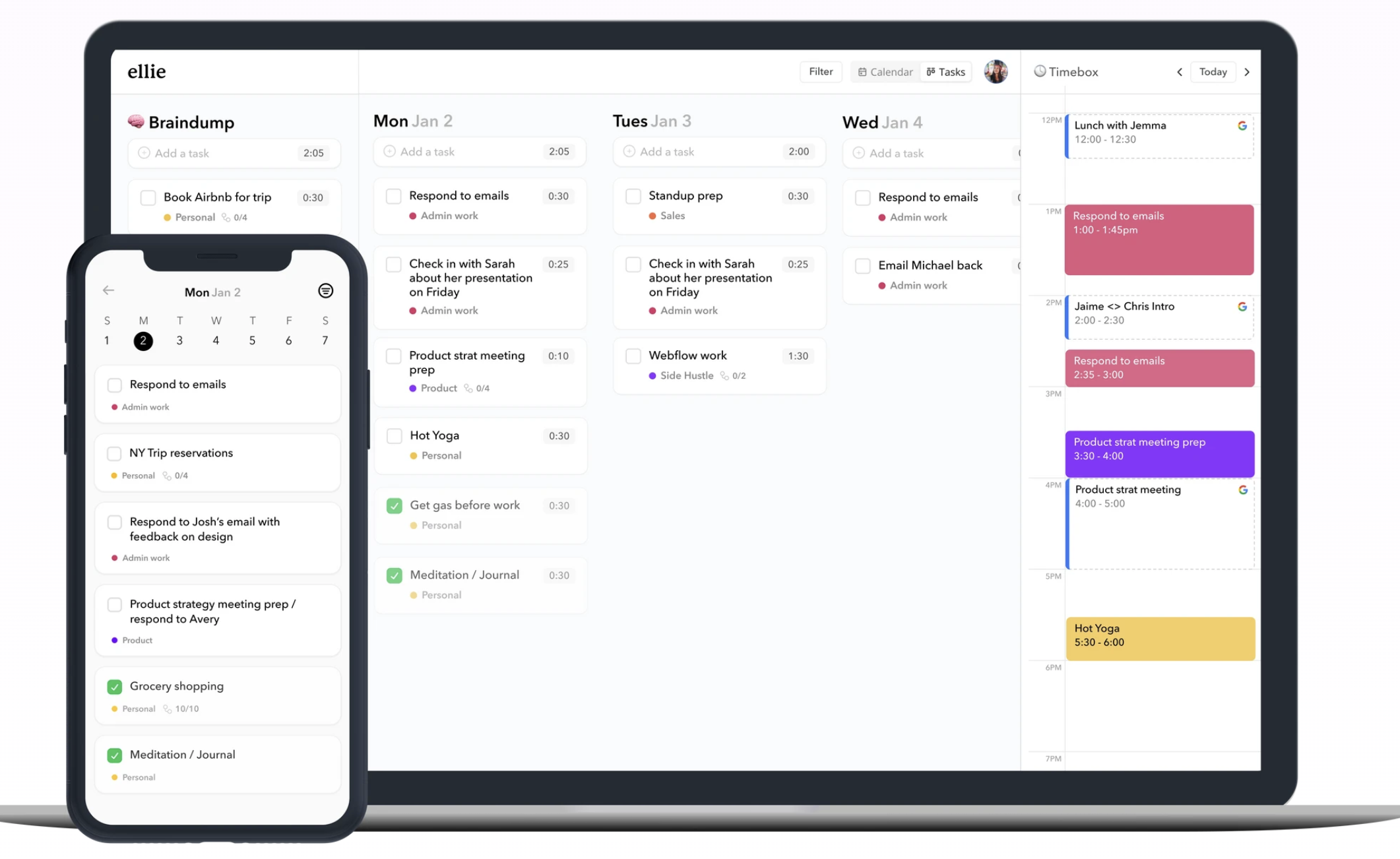 ellie-planner-daily-planner-application